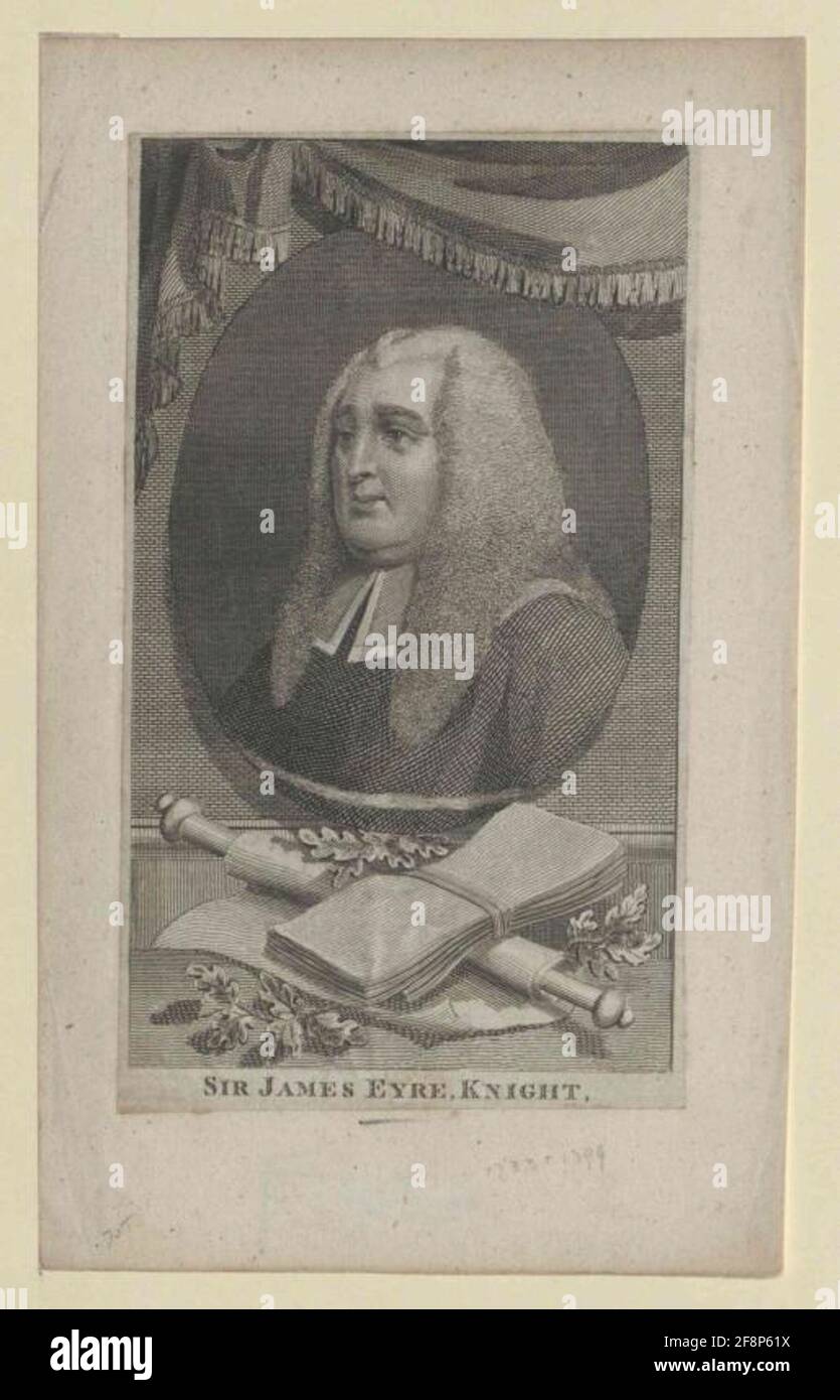 Eyre, James . Stockfoto
