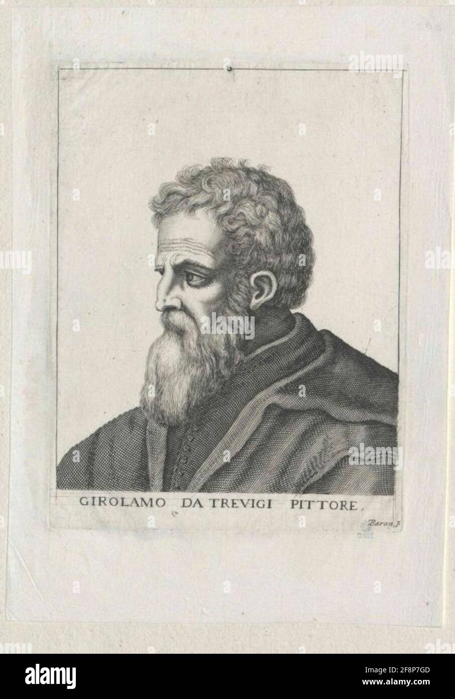 Girolamo da Treviso. Stockfoto