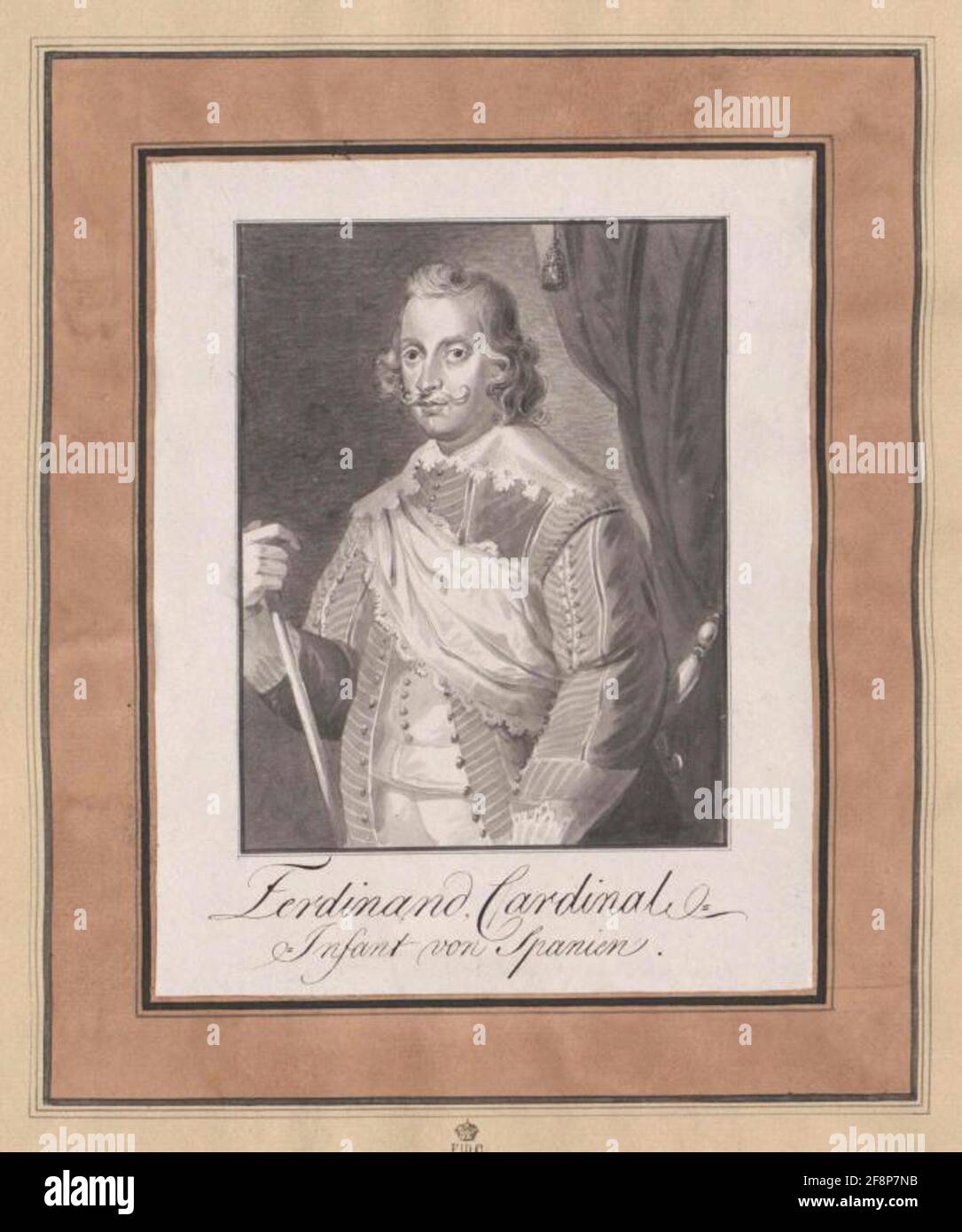 Ferdinand, Kleinkind von Spanien. Stockfoto