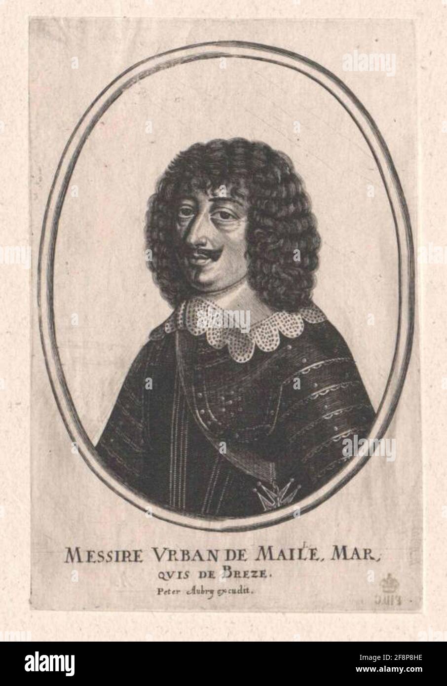 Maille, Marquis de Brézé, Urban. Stockfoto