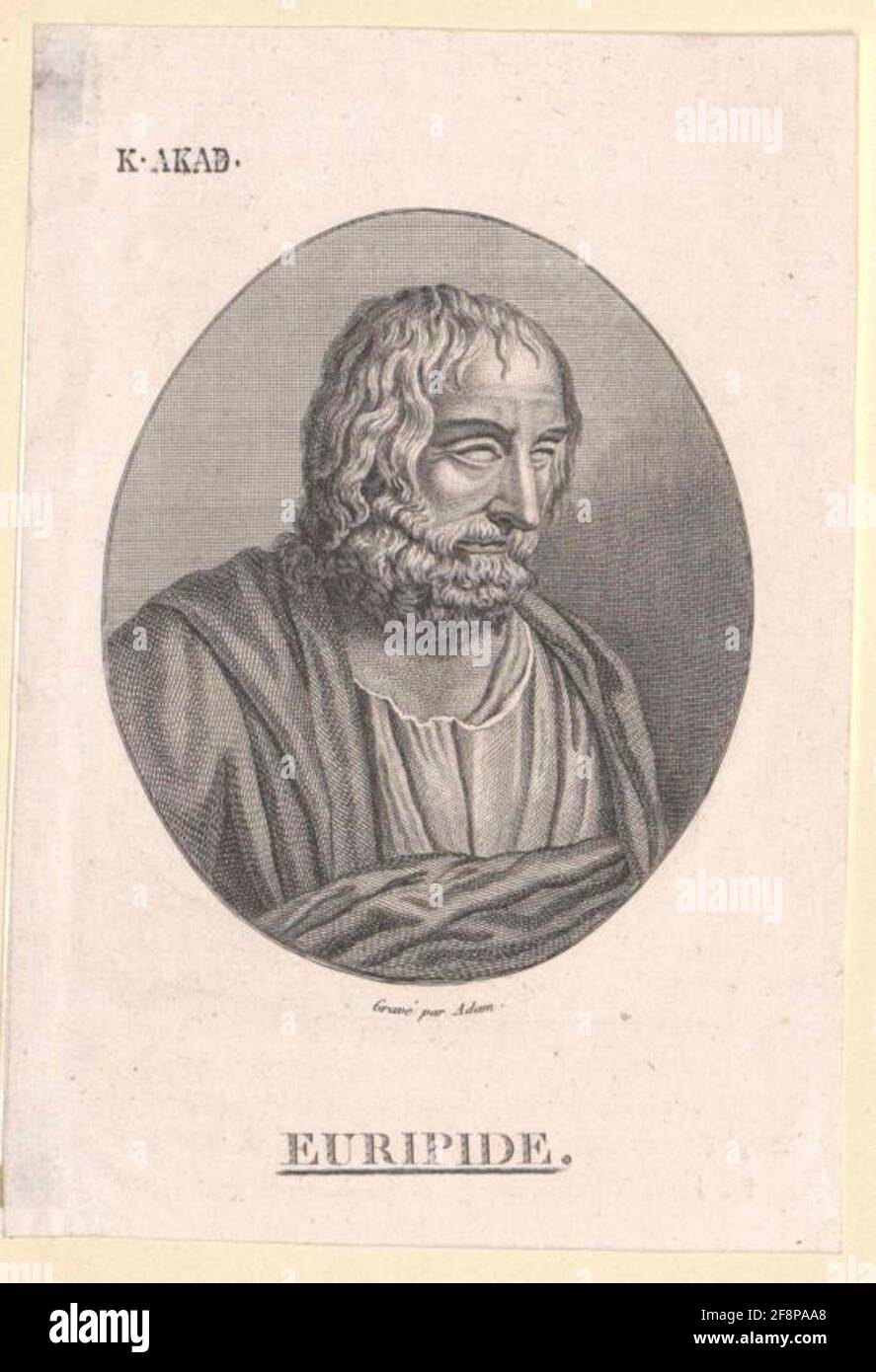 Euripides . Stockfoto