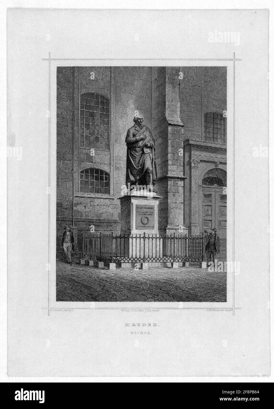 Herder, Johann Gottfried. Stockfoto