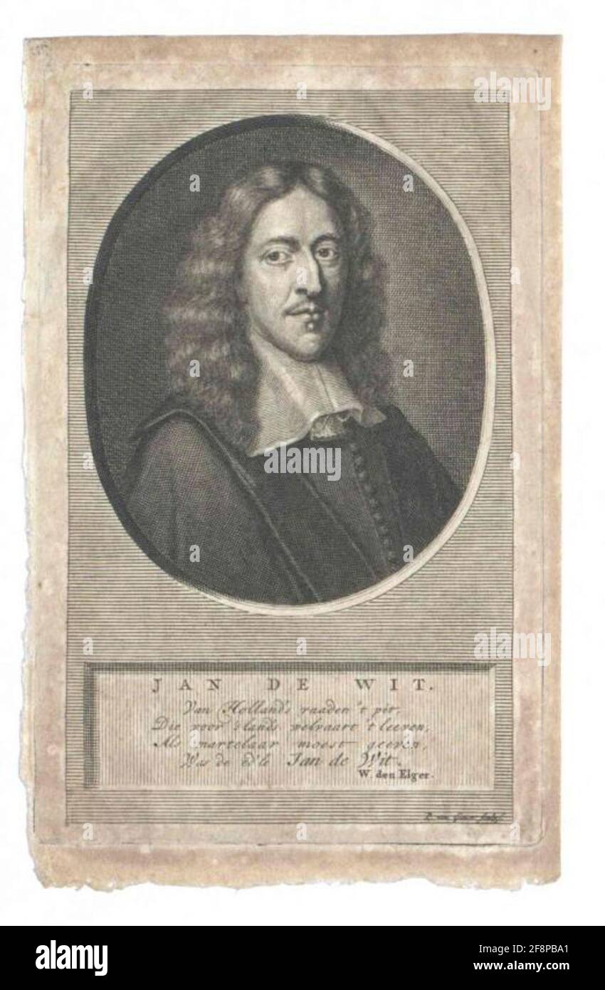 Witt, Johan De. Stockfoto