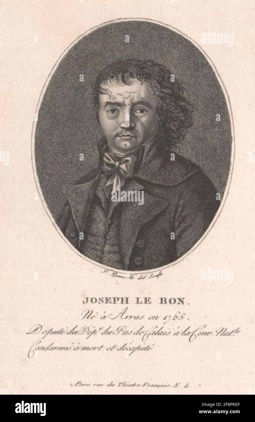 Lebon, Joseph. Stockfoto