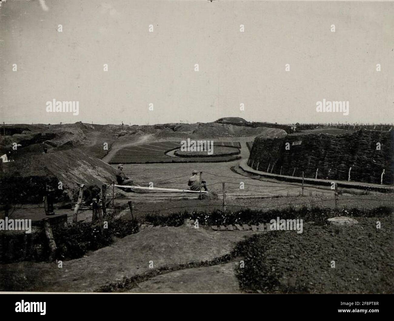 Das erste Bataillon des Infanterie-Regiments 35, I. Mulde, Sektion Pokropivna, am 2. Juni 1916 aufgenommen. Stockfoto