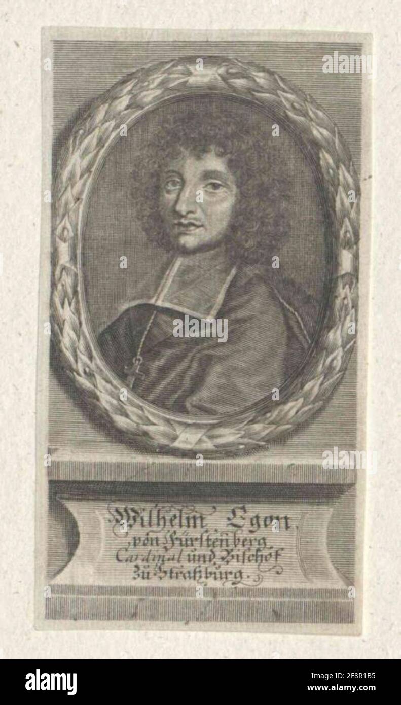 Fürstenberg, Egon Wilhelm Graf 1640/1666 Stockfoto