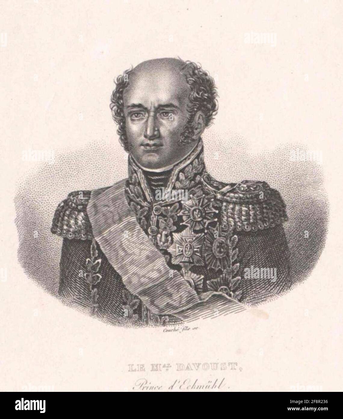 Davout, Louis Nicolas . Stockfoto