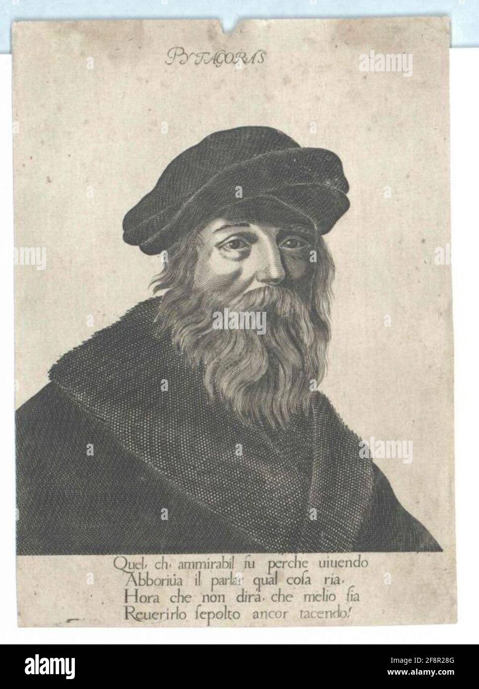 Pythagoras . Stockfoto