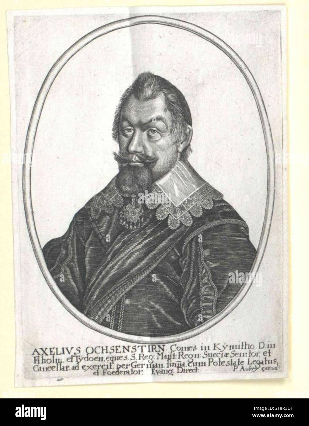 Oxenstierna, Axel Graf von. Stockfoto