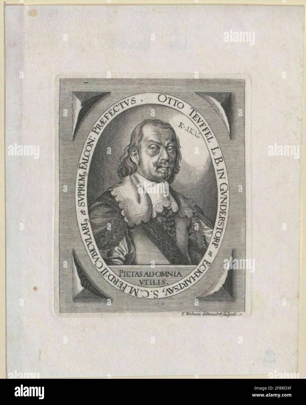 Teufel auf Guntersdorf Weierburg und Ragendorf, Otto Freiherr. Stockfoto