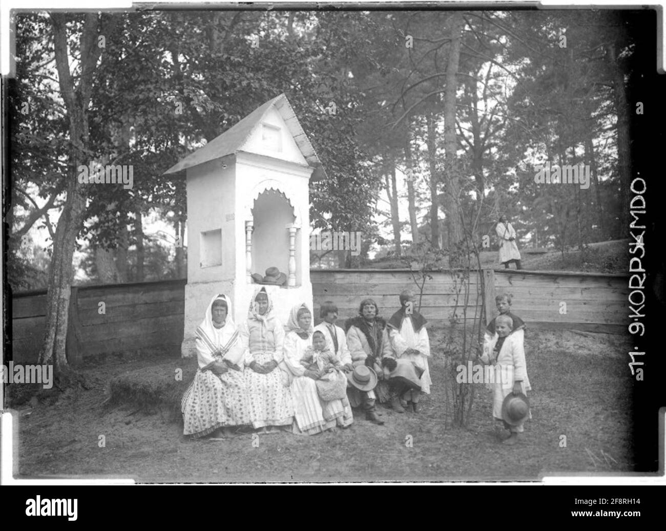 Dobropol am Sonntag in Dobropol; Russland, heutiges Polen; Fotograf: 9. Korps. Stockfoto