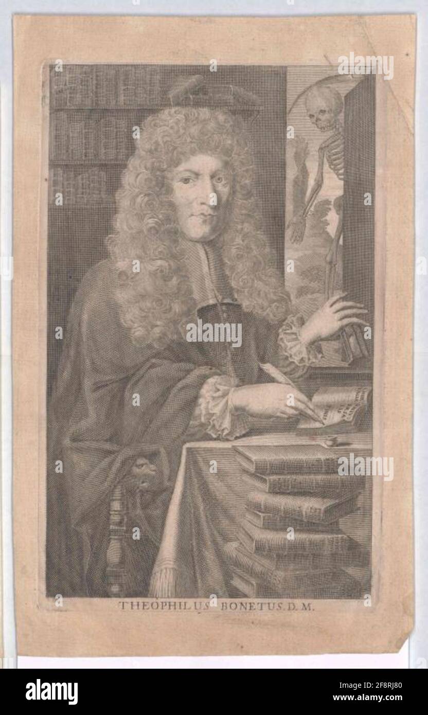 Bonet, Theophil 1651/1700 Stockfoto