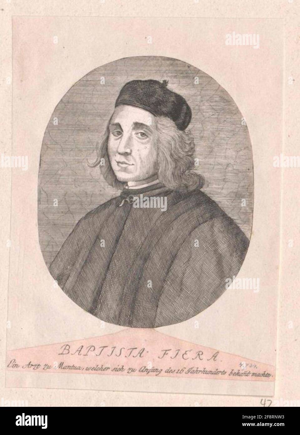 Fiera, Giovanni Battista. Stockfoto