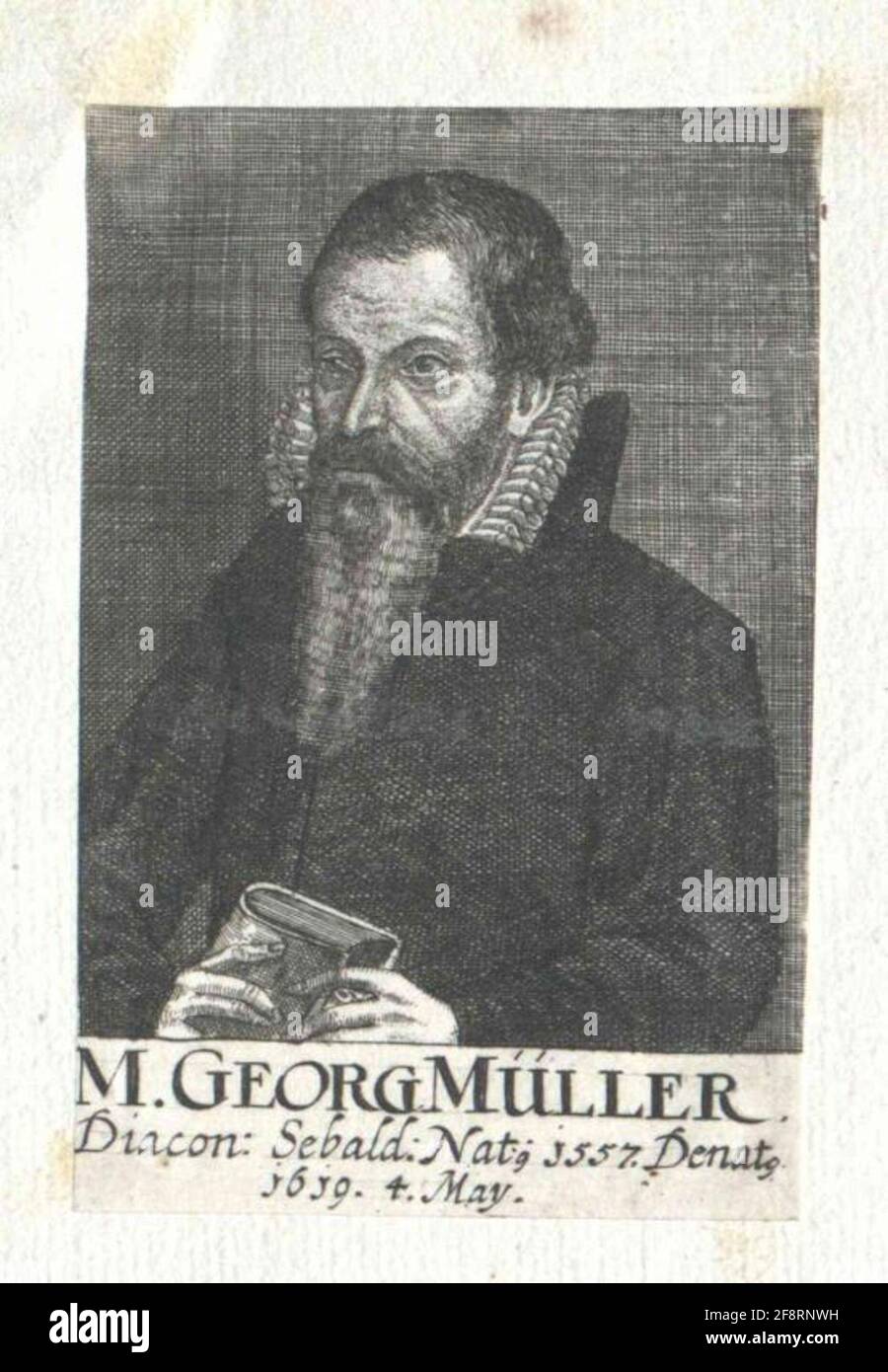 Müller, Georg. Stockfoto