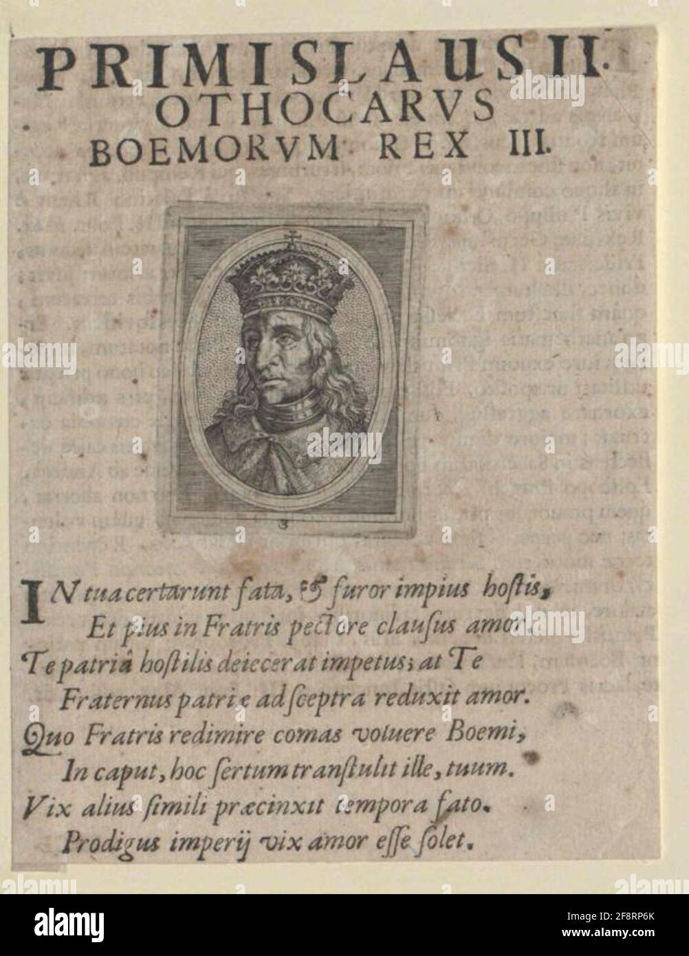 Ottokar I. Przemysl, König von Böhmen. Stockfoto