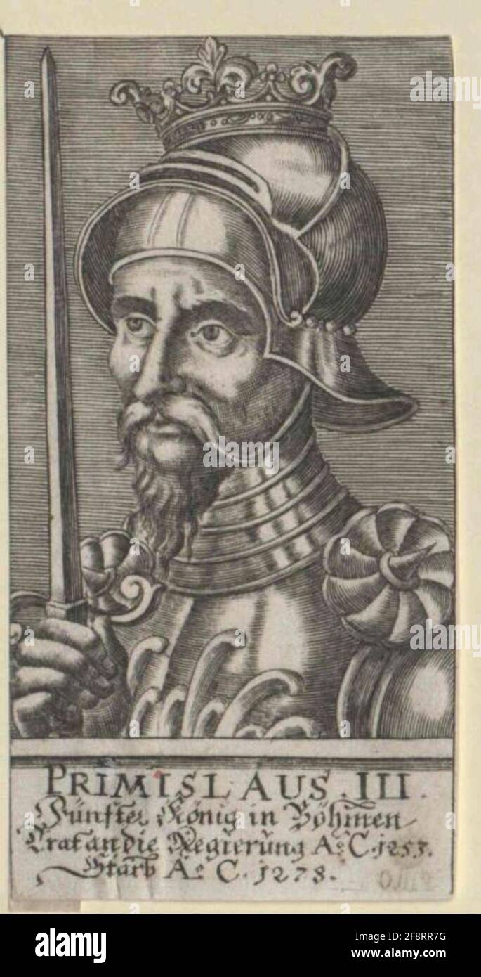 Ottokar II Przemysl, König von Böhmen 1501/1700 Stockfoto