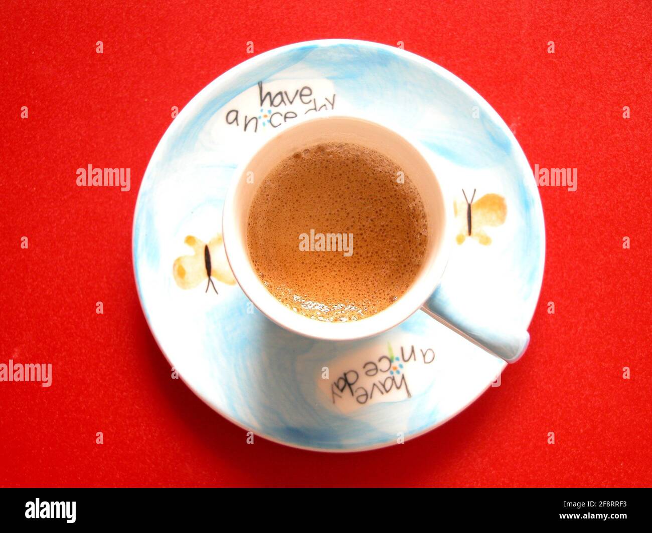 Türkischer Kaffee in einer Demitasse, Österreich Stockfoto