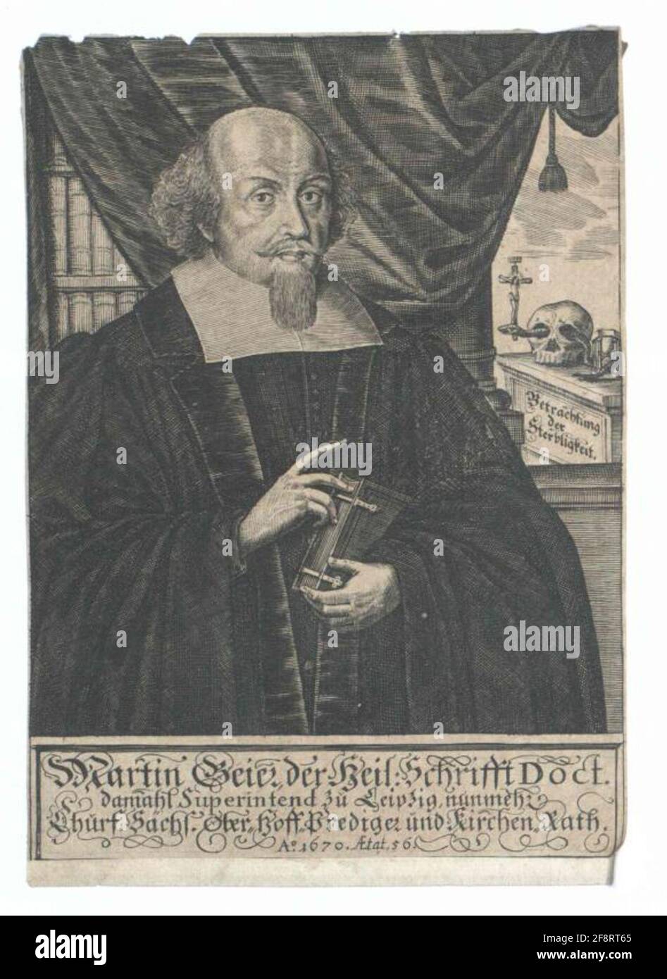 Veart, Martin Beginn: Bocklin, John Christopathood: 1670/1709 Stockfoto Veart, Martin Beginn: Bocklin, John Christopathood: 1670/1709 Stockfoto