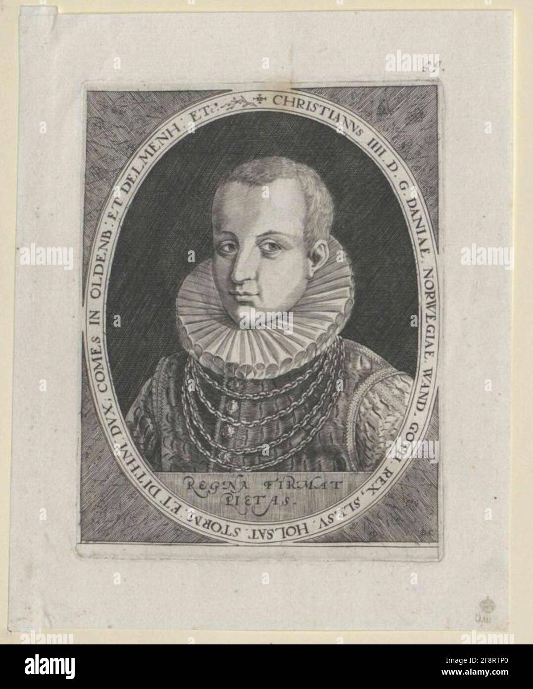 Christian IV., König von Dänemark. Stockfoto