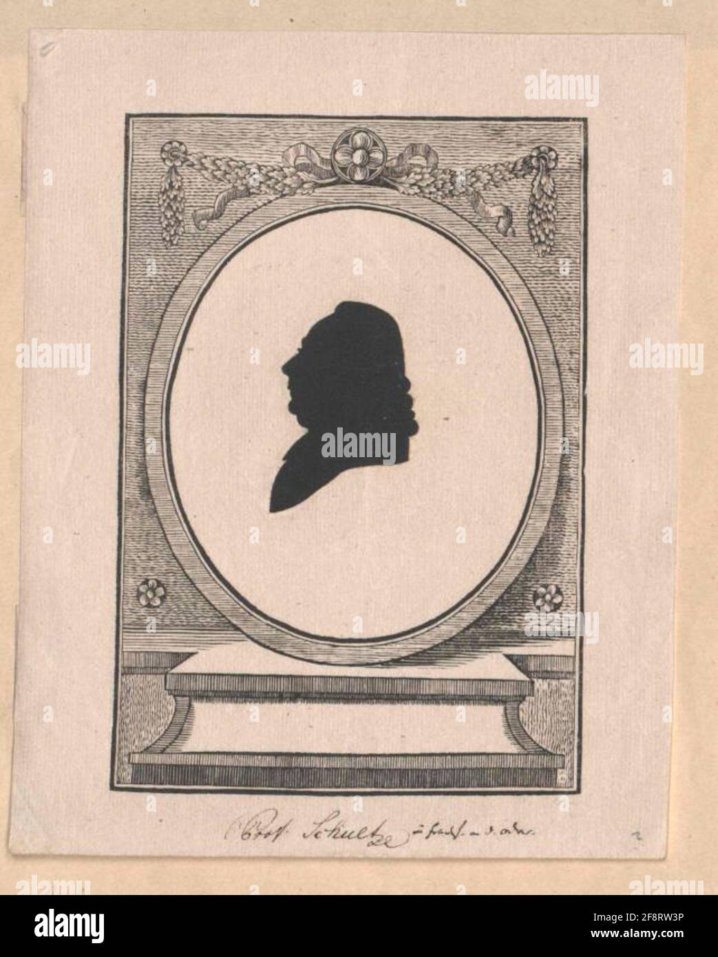Schulze, Christian Gottfried. Stockfoto