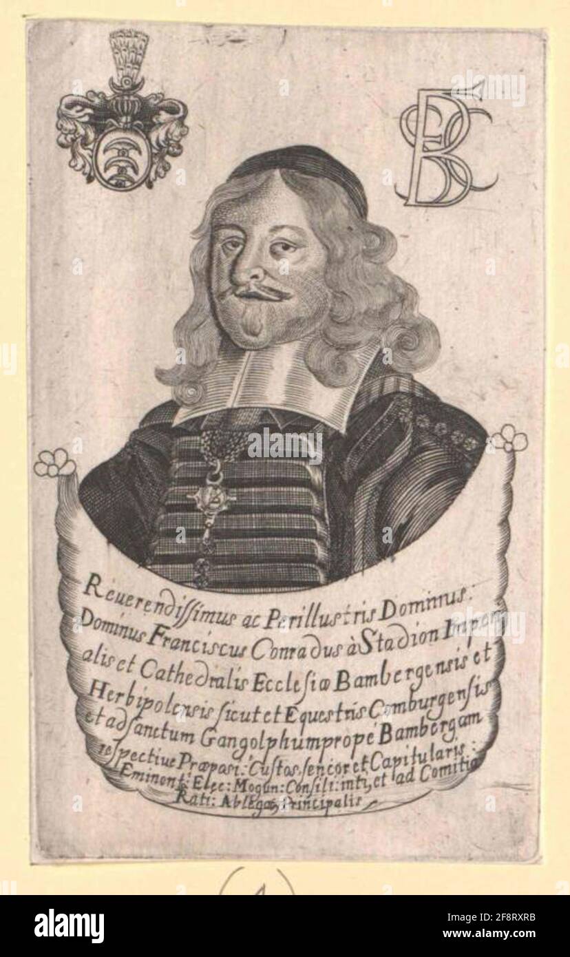 Stadion, Franz Konrad von. Stockfoto