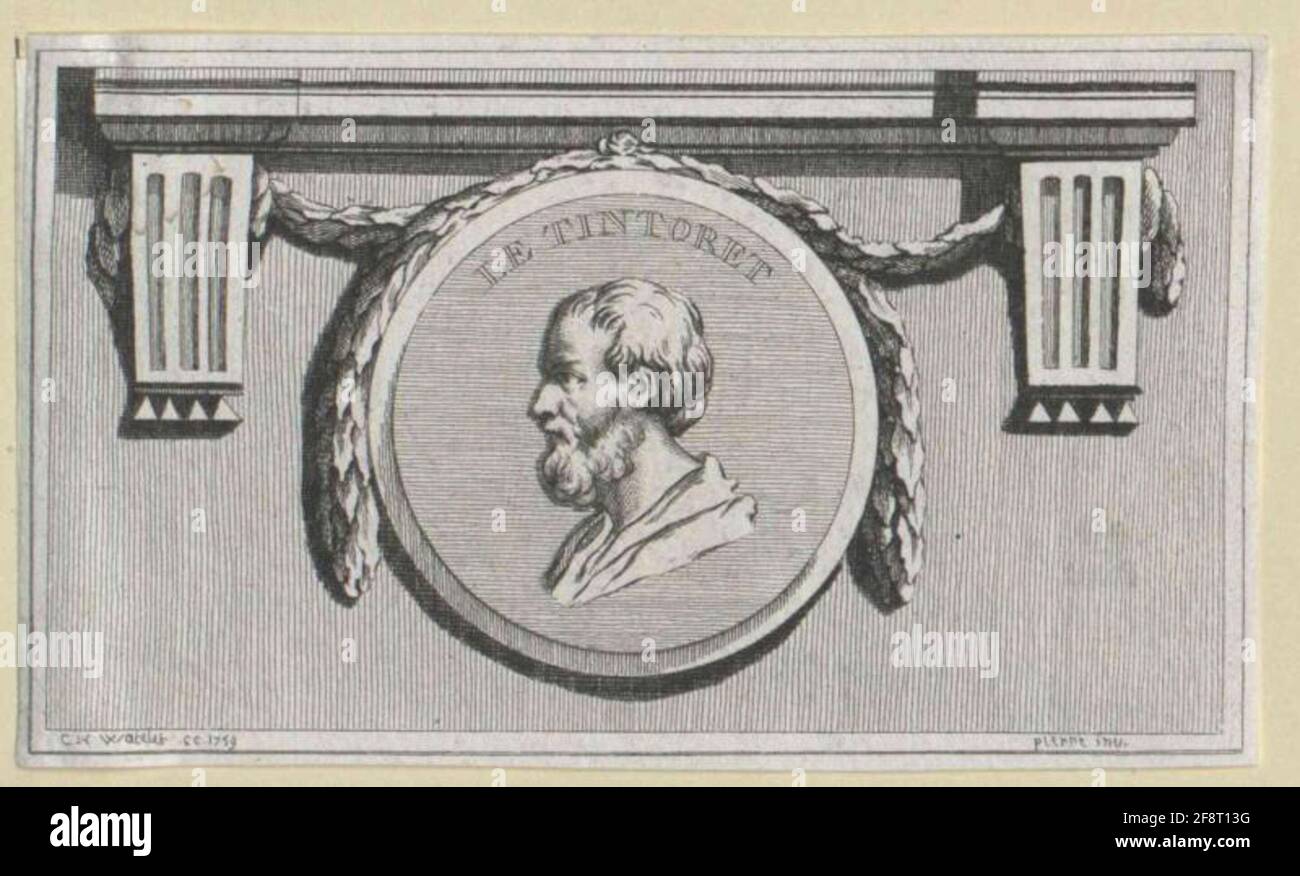 Tintoretto, Jacopo. Stockfoto