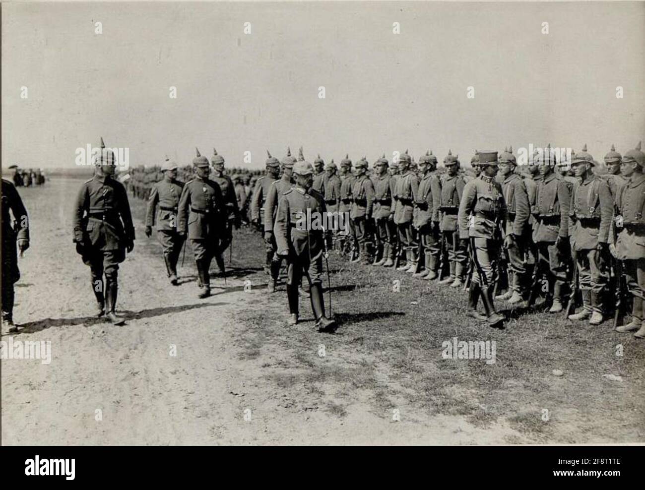 Am 10. Bayr.inf.div. Bald Kalusz. 19.8.16. . Stockfoto