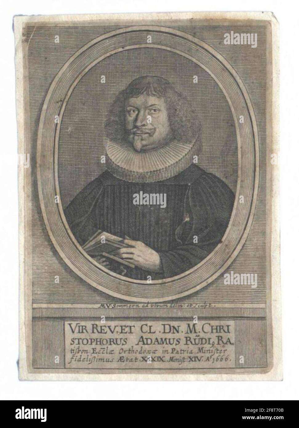 Rüd, Christoph Adam . Stockfoto