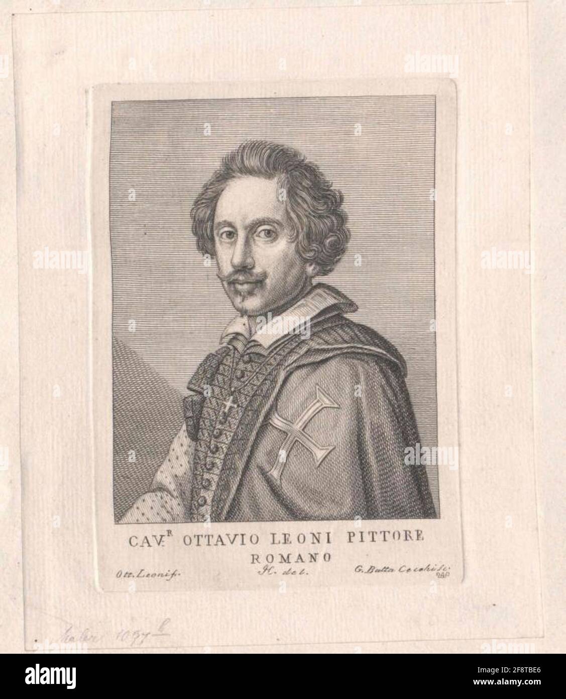 Löwen, Ottavio. Stockfoto