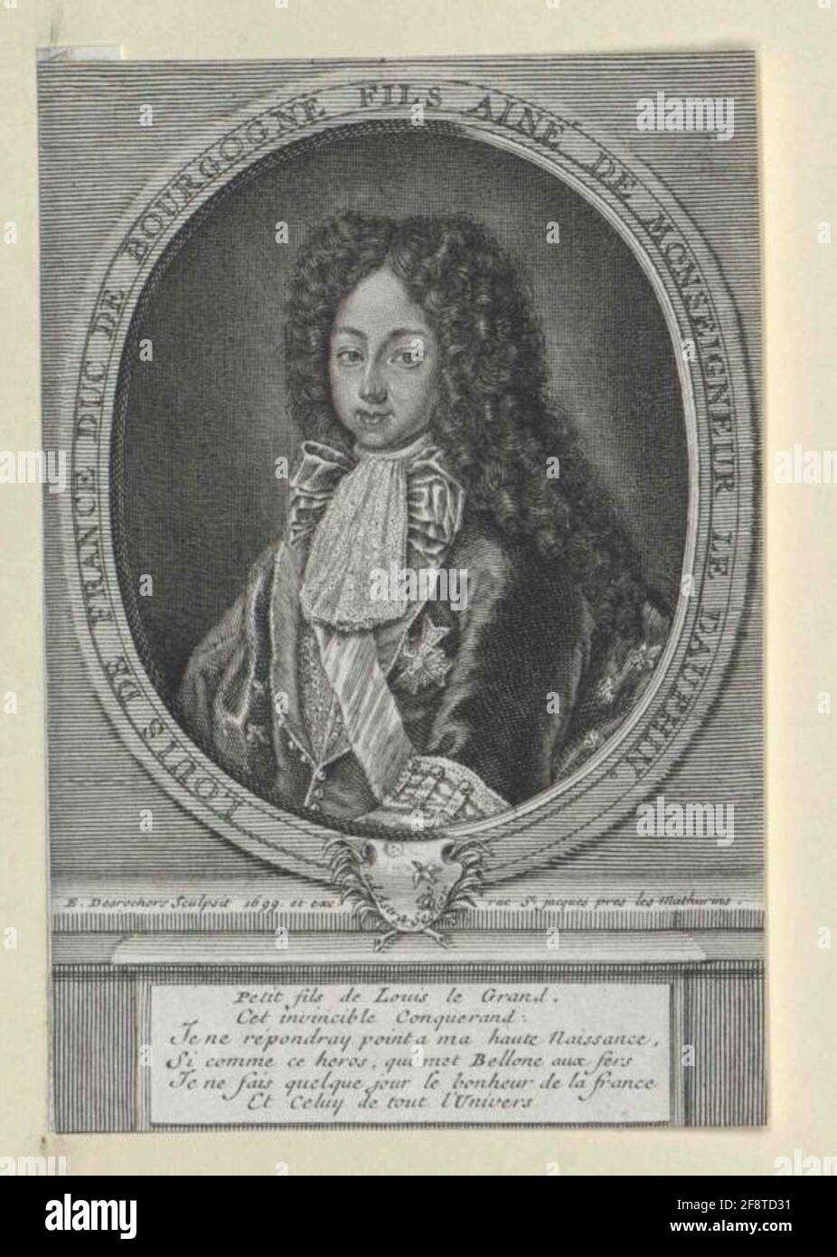 Ludwig, Dauphin von Frankreich. Stockfoto