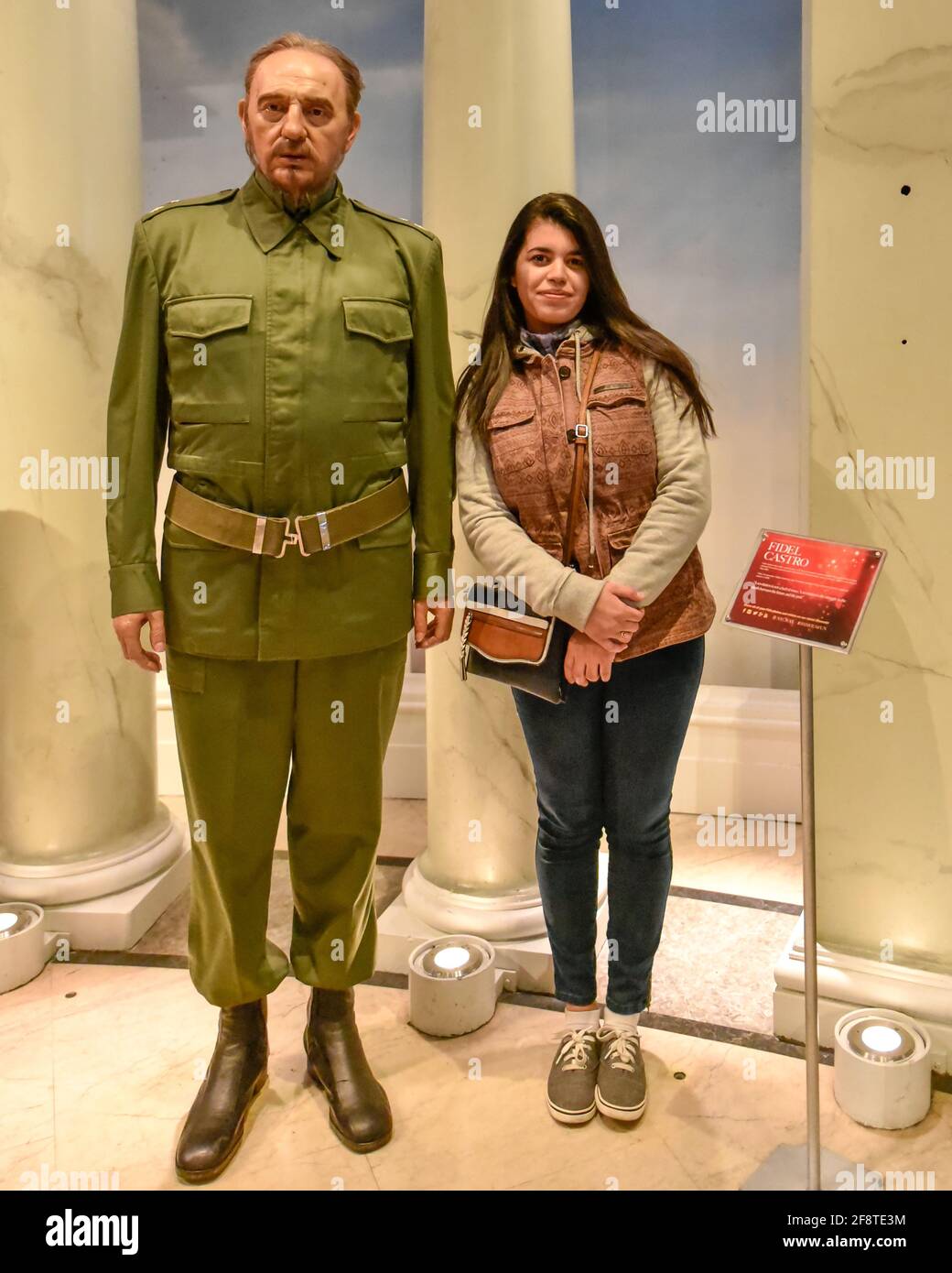 Madame Tussauds Wachsfigurenkabinett in New York, USA Stockfoto