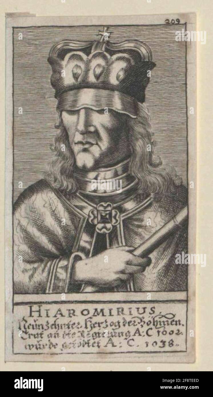 Jaromir, Herzog von Böhmen. Stockfoto