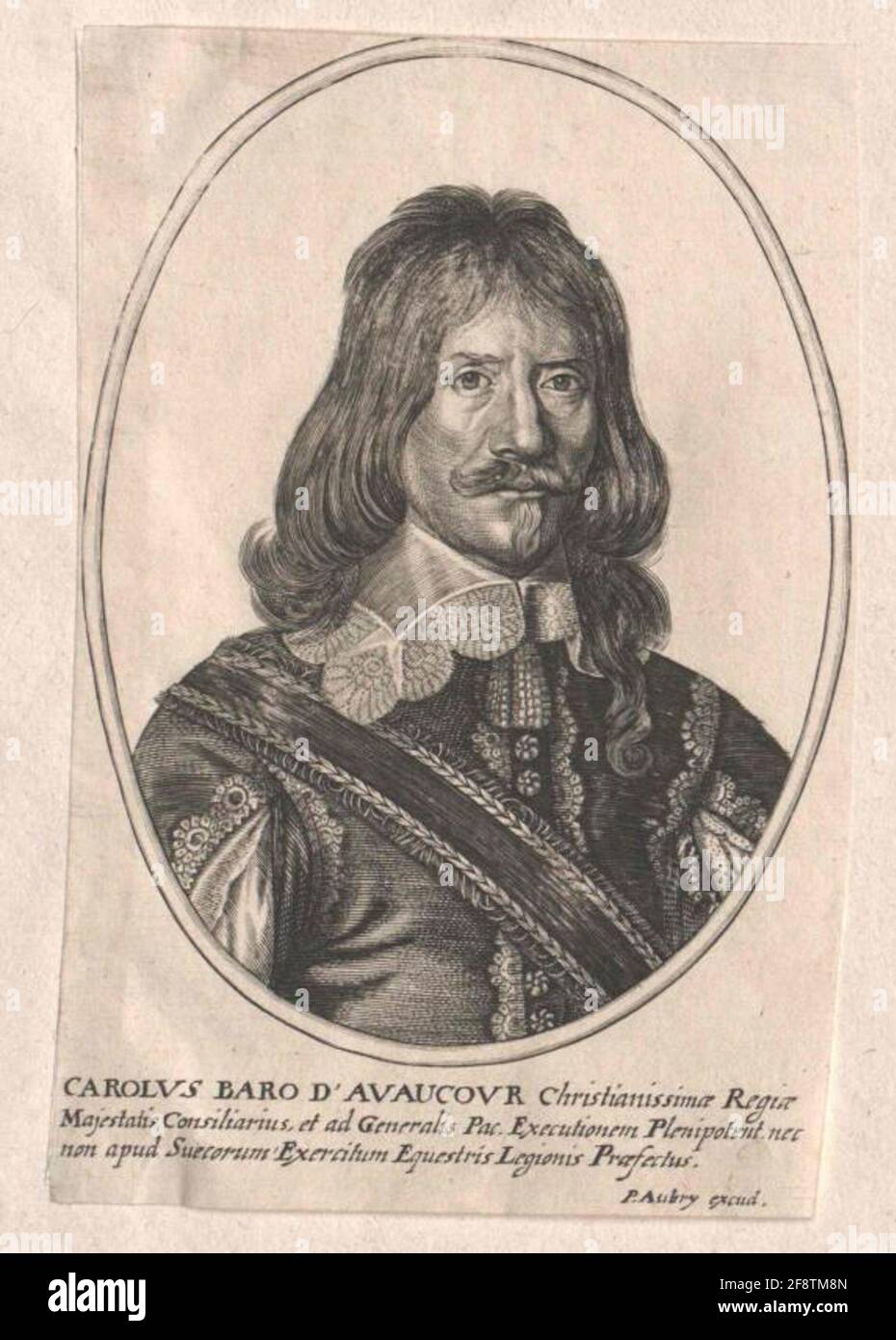 Dubois, Baron d'Avaugour, Charles . Stockfoto