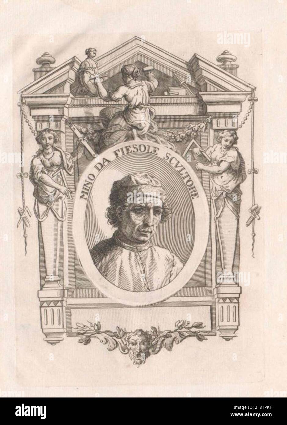 Mino aus Fiesole. Stockfoto