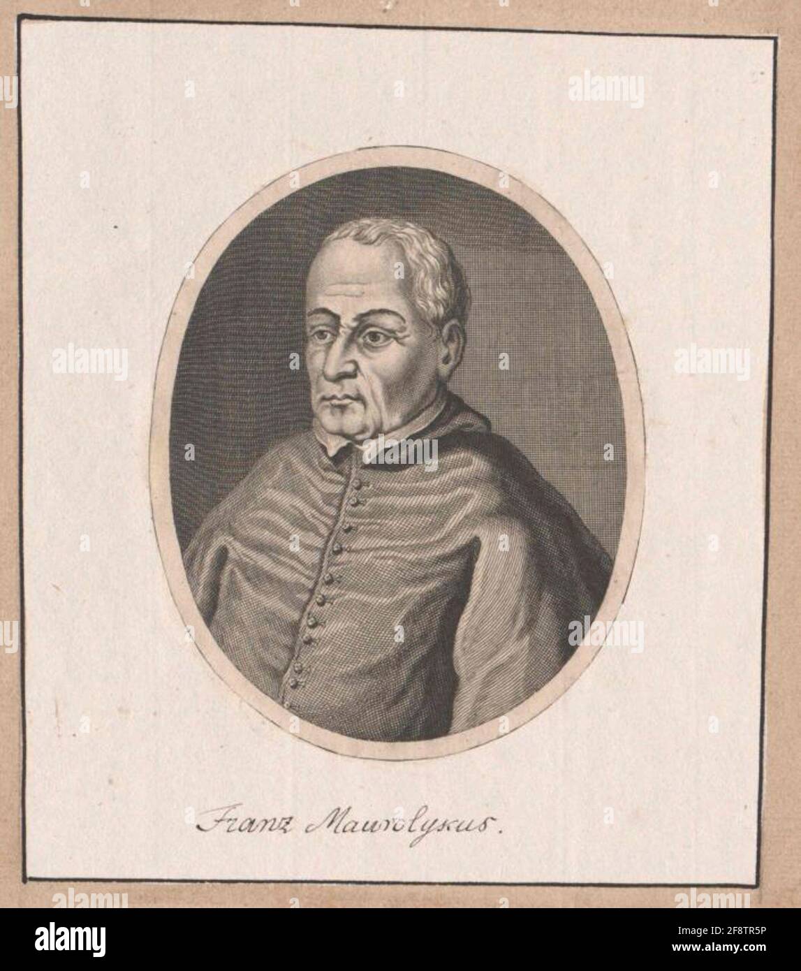 Maurolico, Franceso. Stockfoto