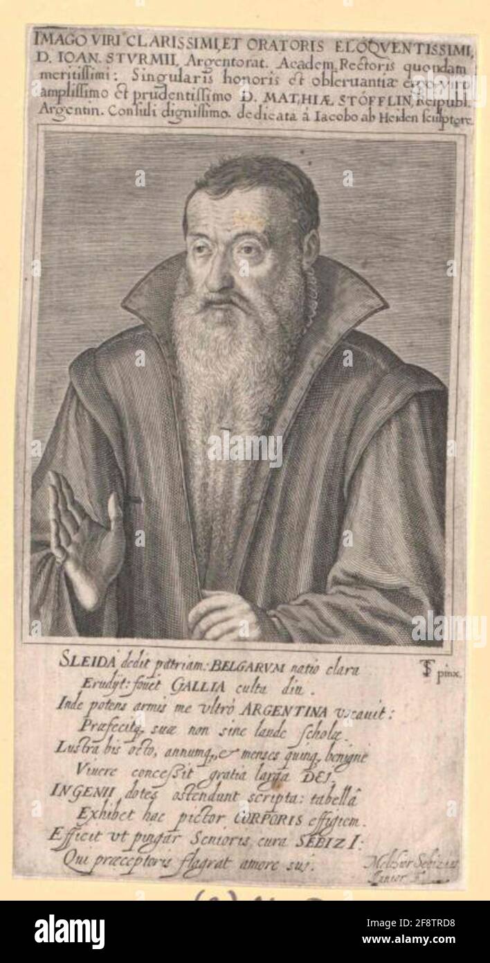 Sturm, Johann Maler: Stimmer, TobiStecher: Heyden, Jacob van der (1573) Stockfoto