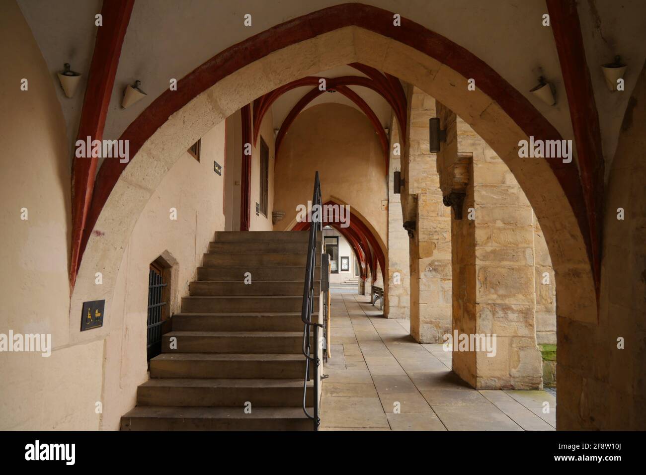 Hildesheimer Marktplatz - Marktplatz Stockfoto