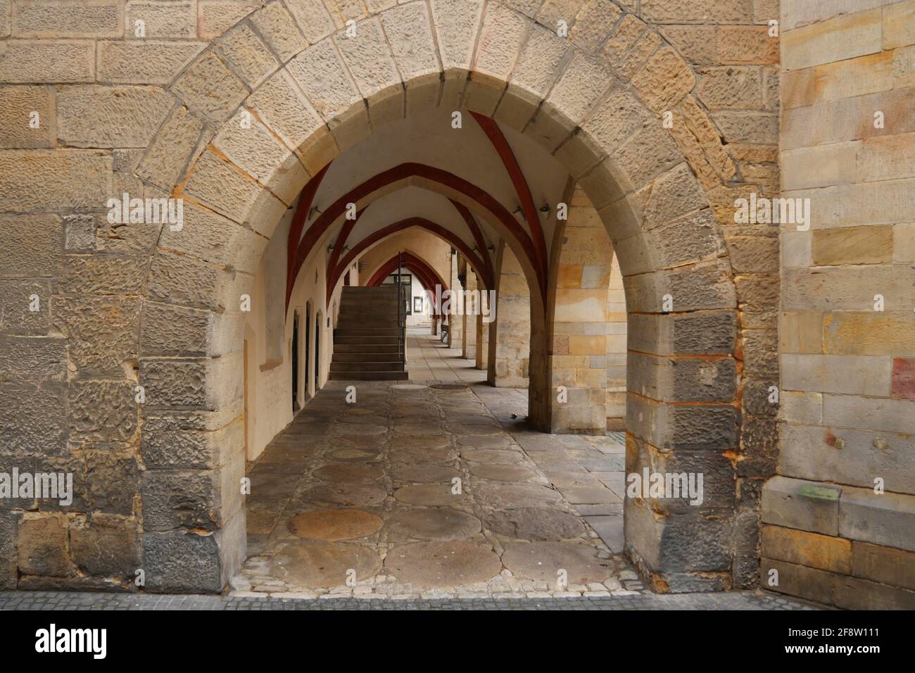 Hildesheimer Marktplatz - Marktplatz Stockfoto