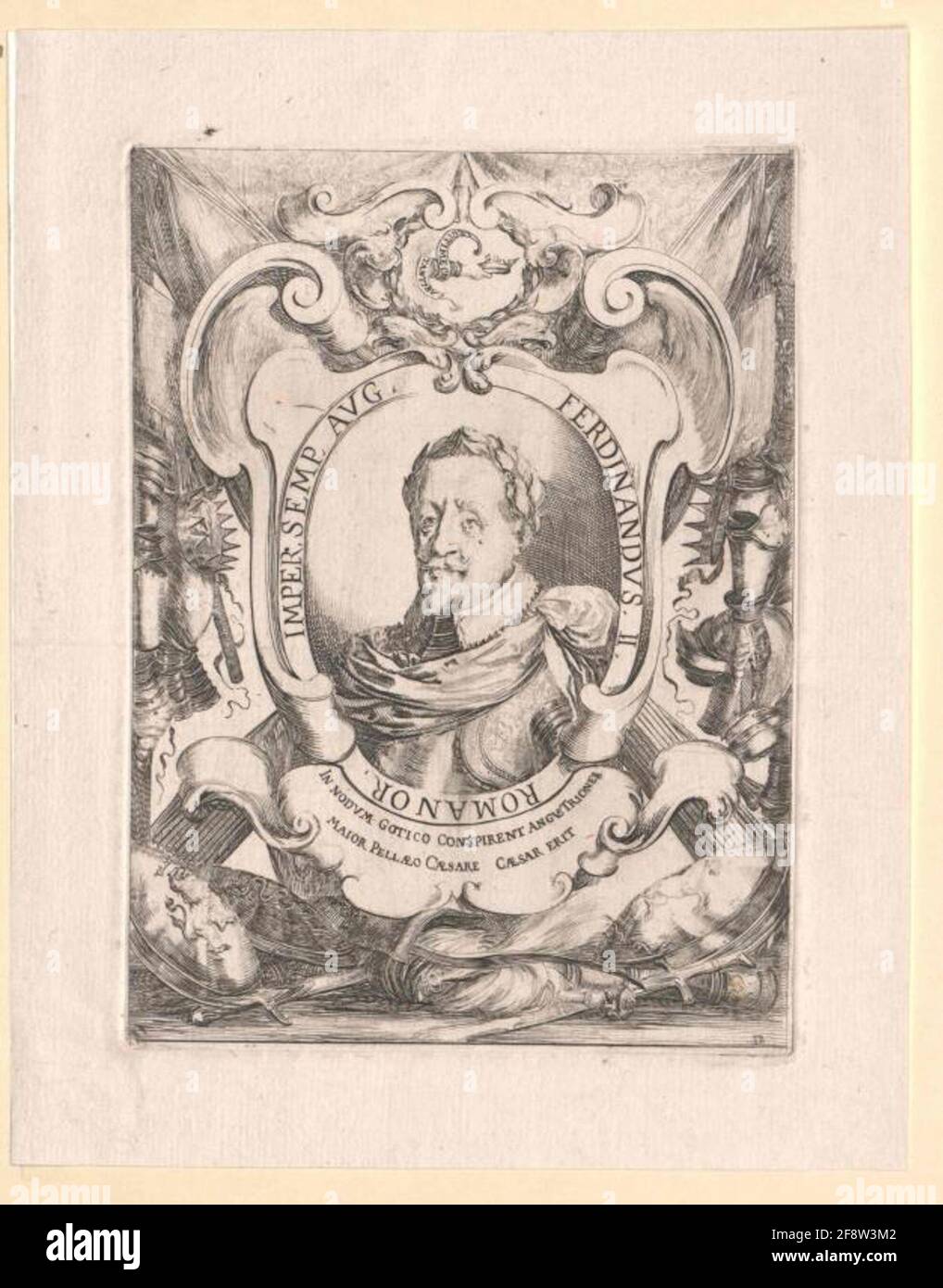 Ferdinand II., römisch-deutscher Kaiser. Stockfoto