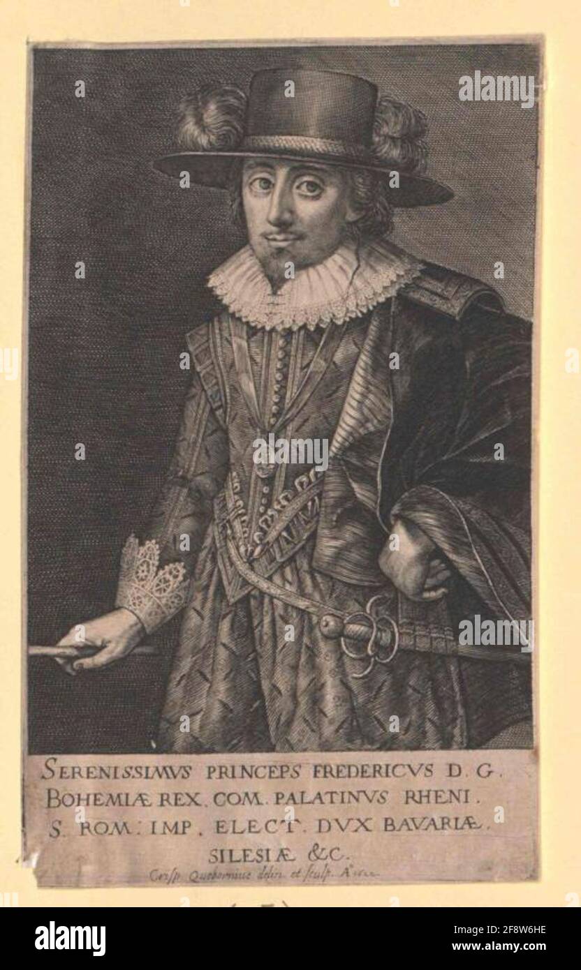 Friedrich V., Kurfürst der Pfalz. Stockfoto