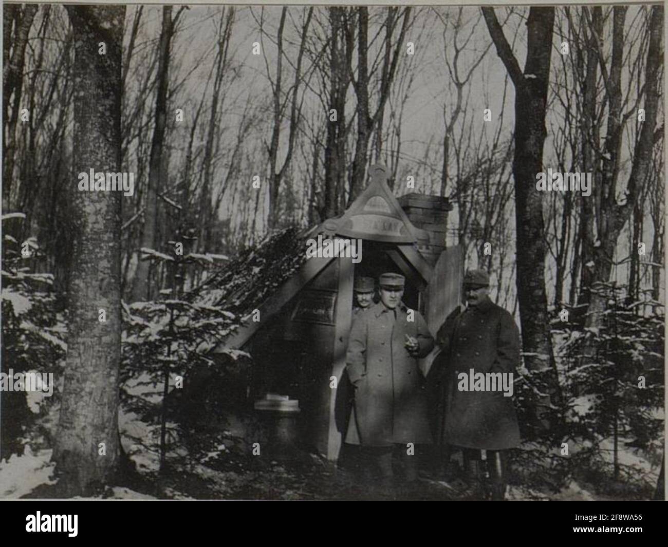 Platzkommando Dolcok die 40. H.ITD. Befehl. . Stockfoto