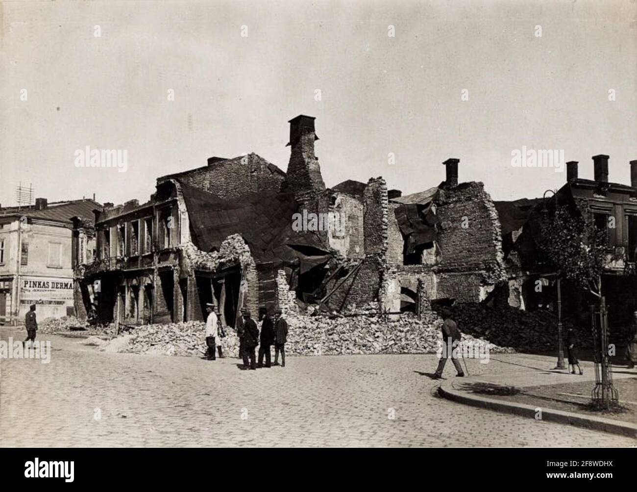 Besuchen Sie Kaiser Karls I. in Czernowitz. Stockfoto