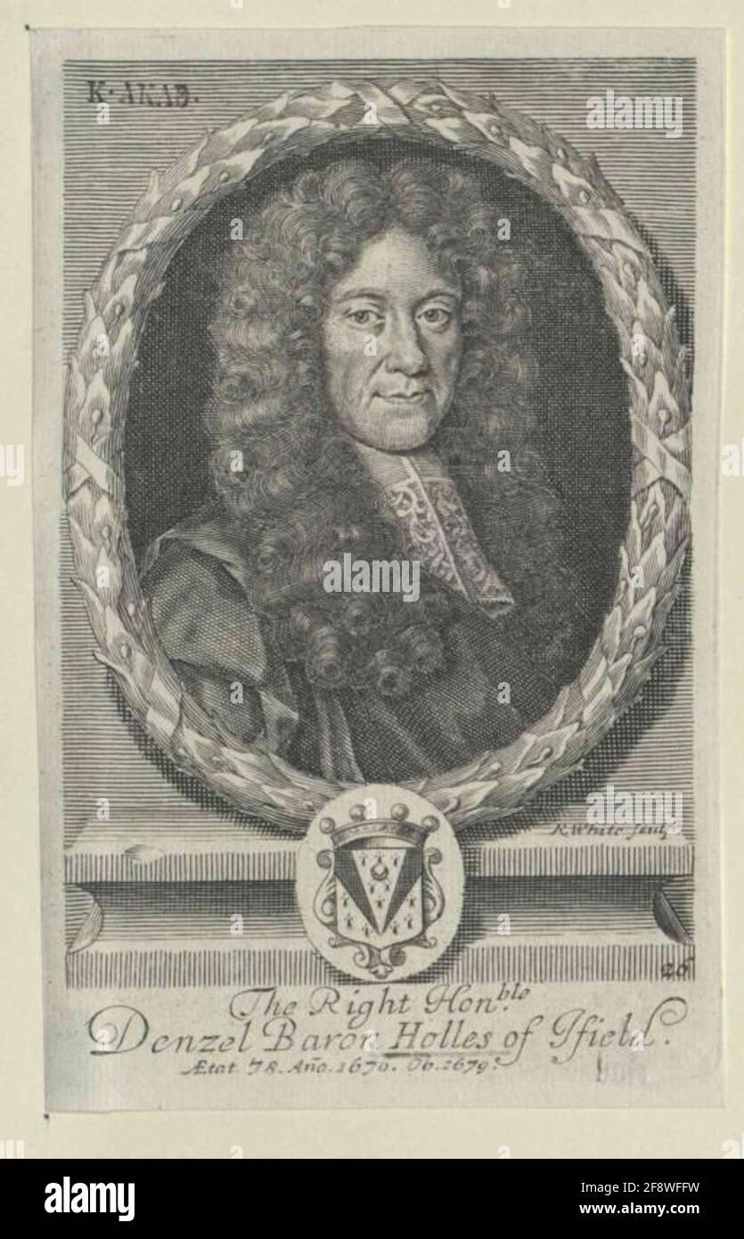 Holles of Ifield, Denzil Baron . Stockfoto