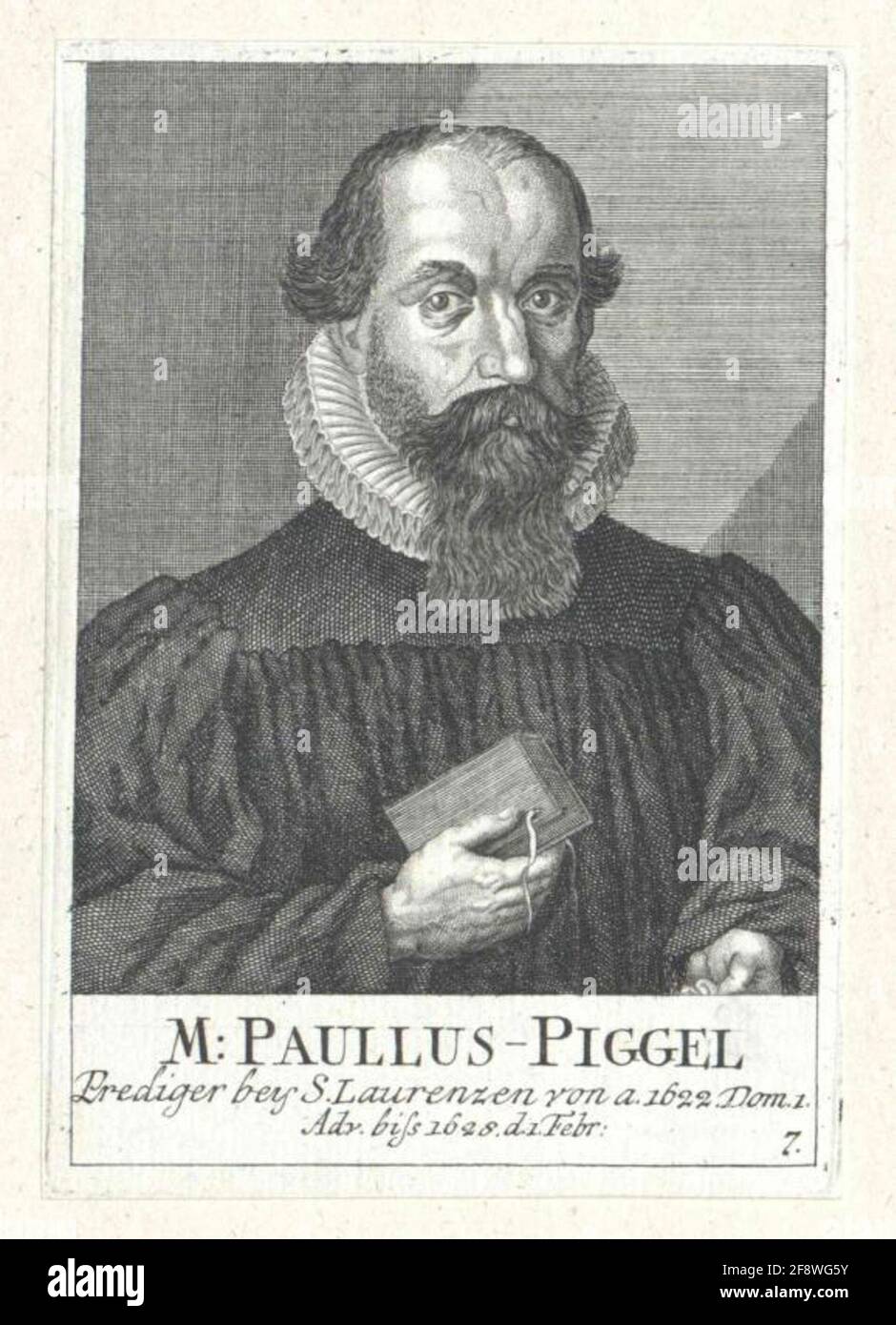 Piggel, Paul. Stockfoto