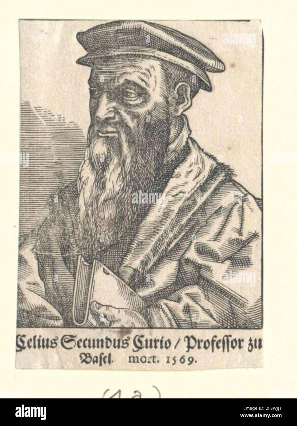 Curio adopt Formschneider Zweitens, Stimme, TobiasDatierung: 1569/1633 Stockfoto