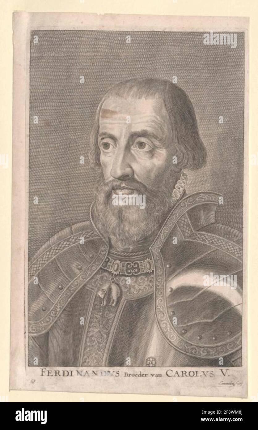Ferdinand I., römisch-deutscher Kaiser. Stockfoto