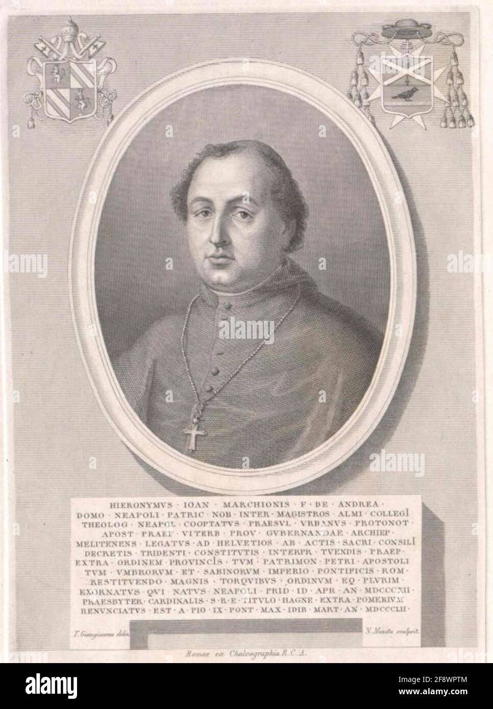 Andrea, Girolamo d '. Stockfoto