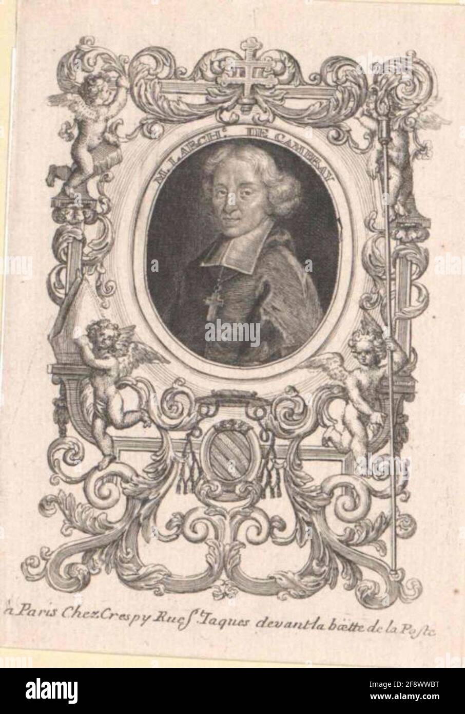 Félon, François de Salignac de la Mothe. Stockfoto