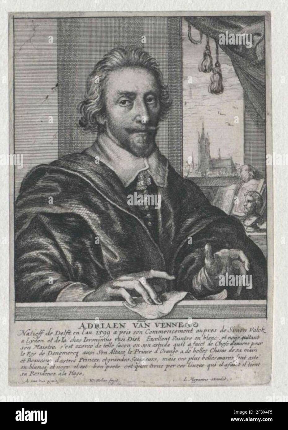 VENNE, Adriaen Pietersz. Des . Stockfoto