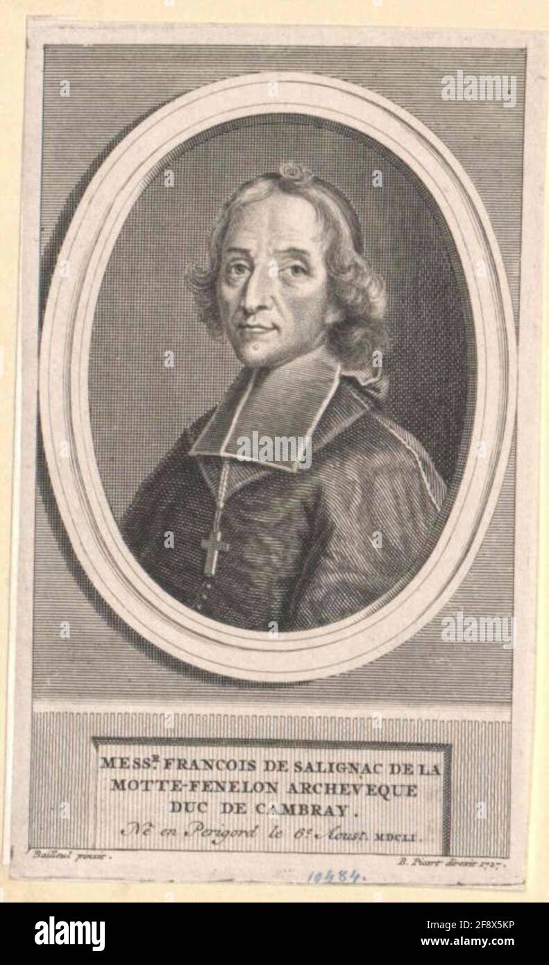 Félon, François de Salignac de la Mothe Leitung: Picart, Bernard Stockfoto